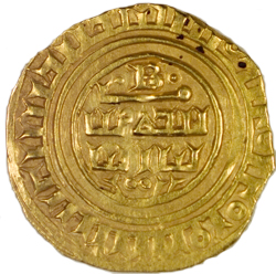 Tripoli, Bohemond VI or VII, gold bezant, 1251-87. Courtesy of Princeton University Numismatic Collection.