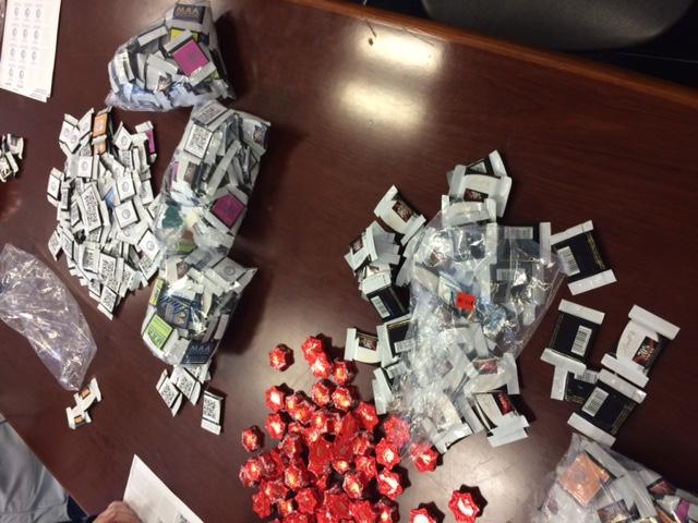 Preparing chocolate for the MAA's KZOO Table